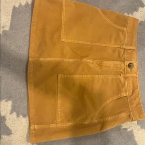 Corduroy mini skirt never worn